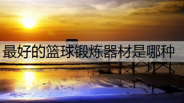 最好的籃球鍛煉器材是哪種