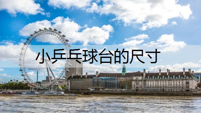 小乒乓球臺的尺寸