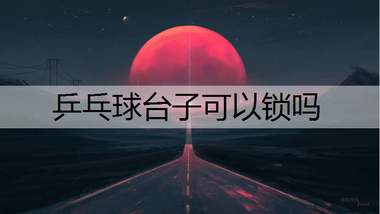 乒乓球臺子可以鎖嗎 乒乓球臺子可以鎖嗎