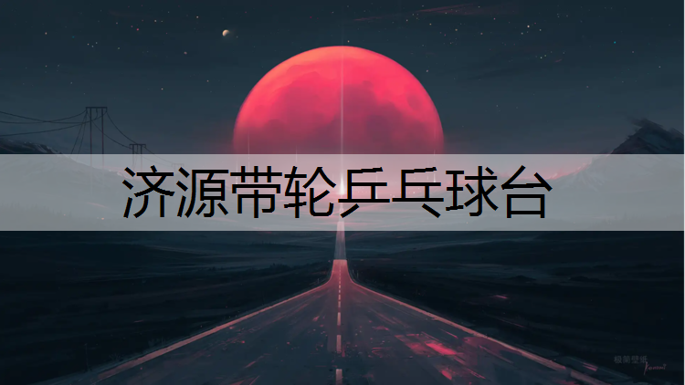 濟(jì)源帶輪乒乓球臺(tái)